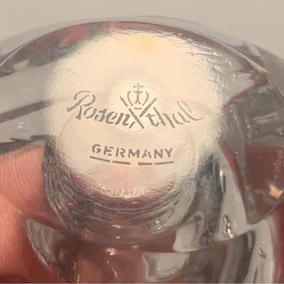 Rosenthal Germany Crystal Bird Candle Holder - Picture 6 of 10